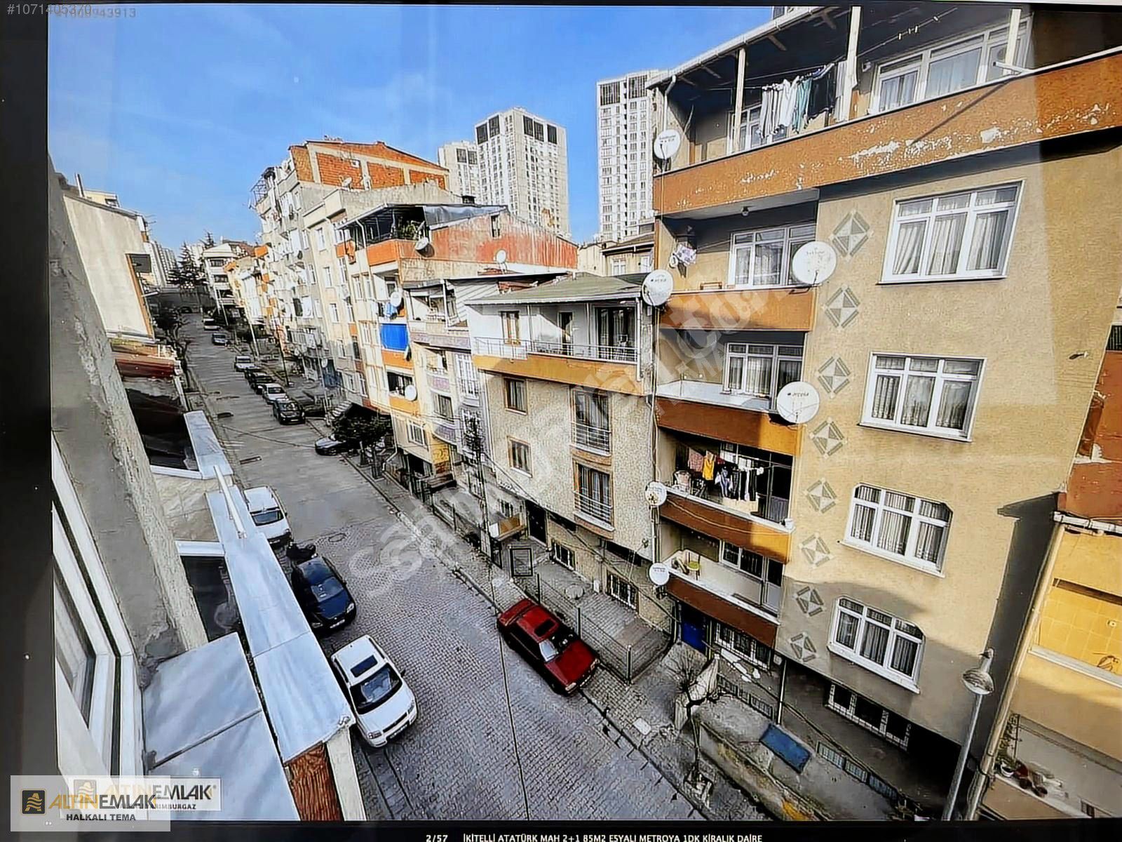 İKİTELLİ GÖZTEPE SOKAK METRO 2DK 85M2 2+1 SATILIK DAİRE