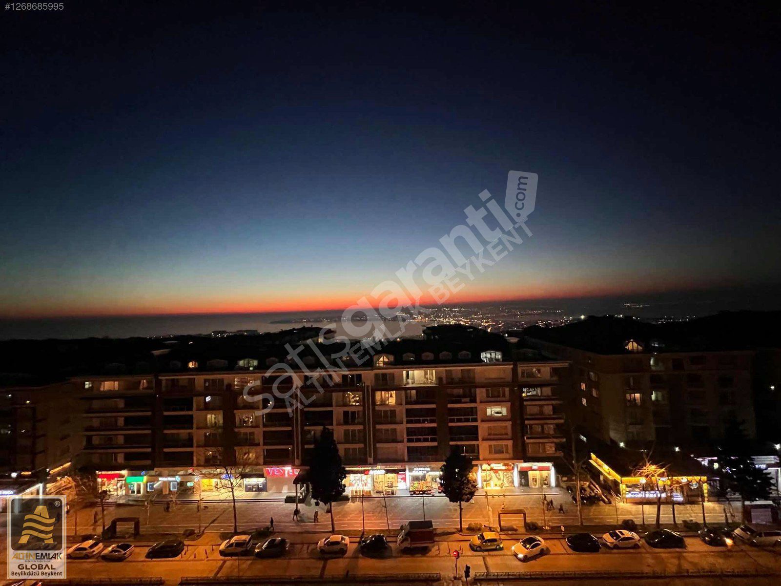 BEYKENT JETKENT SİTESİNDE DENİZ MANZARALI 2+1 ARA DUBLEX DAİRE