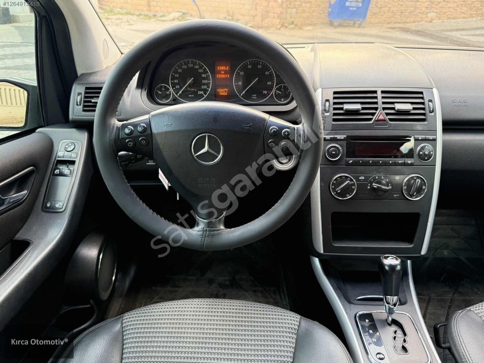 -KIRCA- SPOR MERCEDES A 150 OTOMATİK ViTES ORJİNAL 125BİNKM