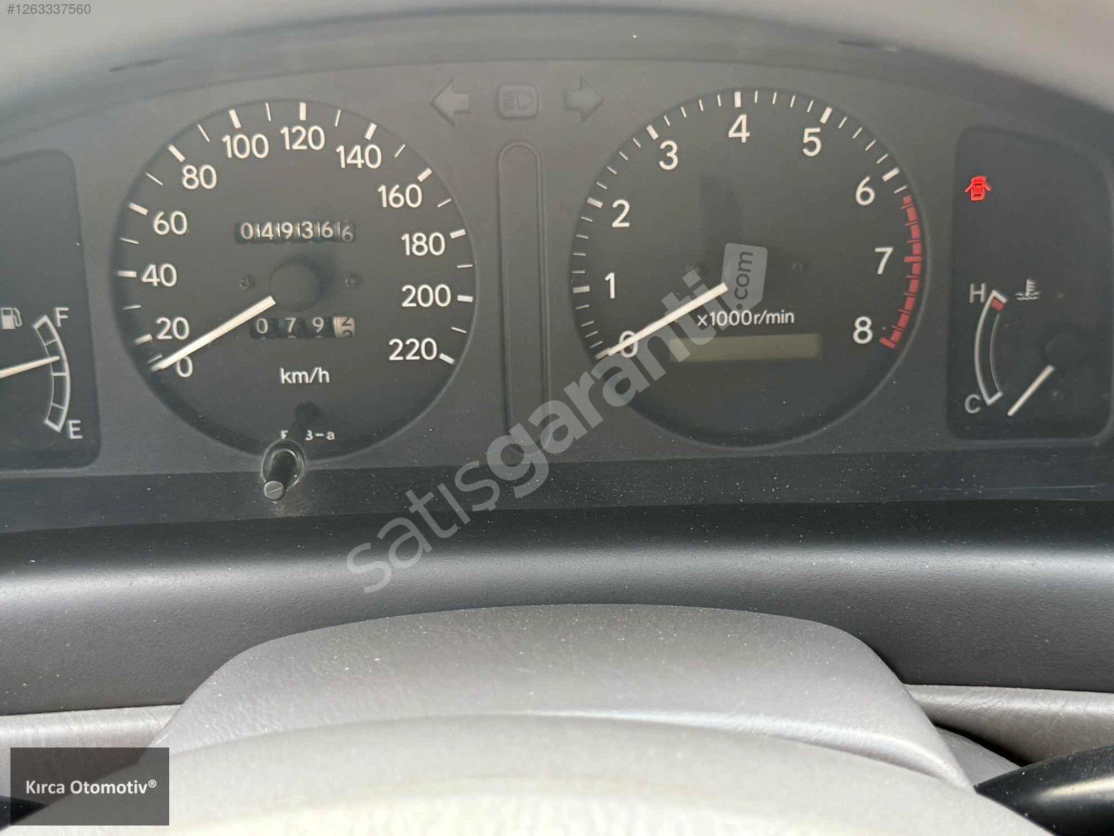 -KIRCA- EMSALSİZ COROLLA İLK SAHİBİNDEN ORJİNAL SADECE 49300 KM
