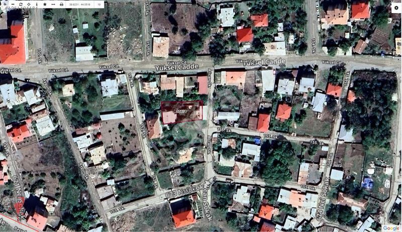 AKYOL EMLAK'TAN POLİS EVİ CİVARI SATILIK 626 M² YATIRIMLIK ARSA
