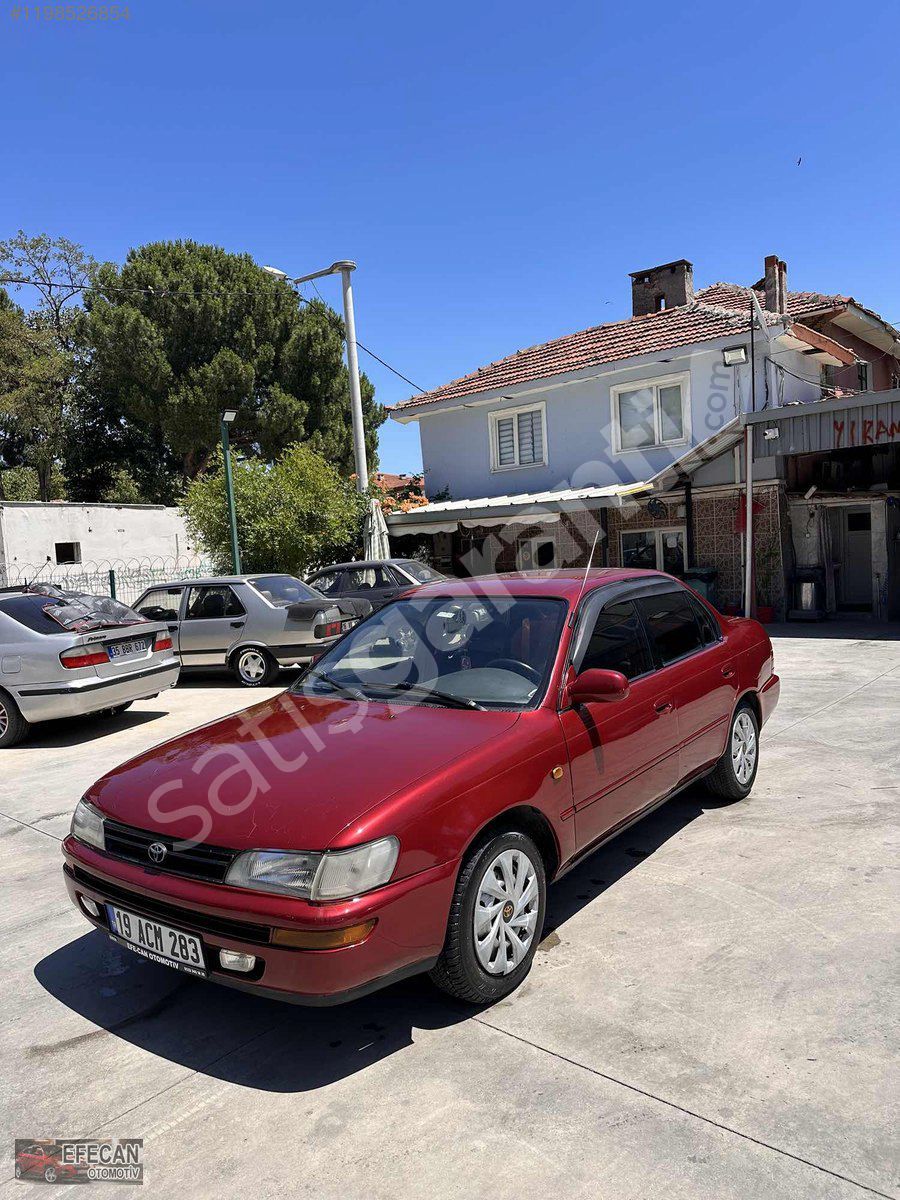1.6 16V XL SIFIR MOTOR/YENİ BOYA/MASRAFSIZ EFSANE KASA COROLLA