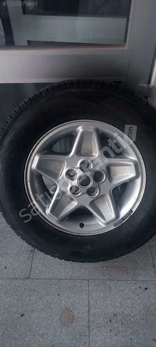 range rover p38 ferrari 5 kol orjinal jant sifir lastik
