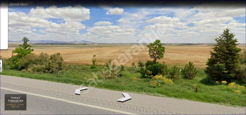 ANKARA AFYON OTO YOLUNA CEPHE 2 DÖNER KAVŞAK ARASI ARAZİ
