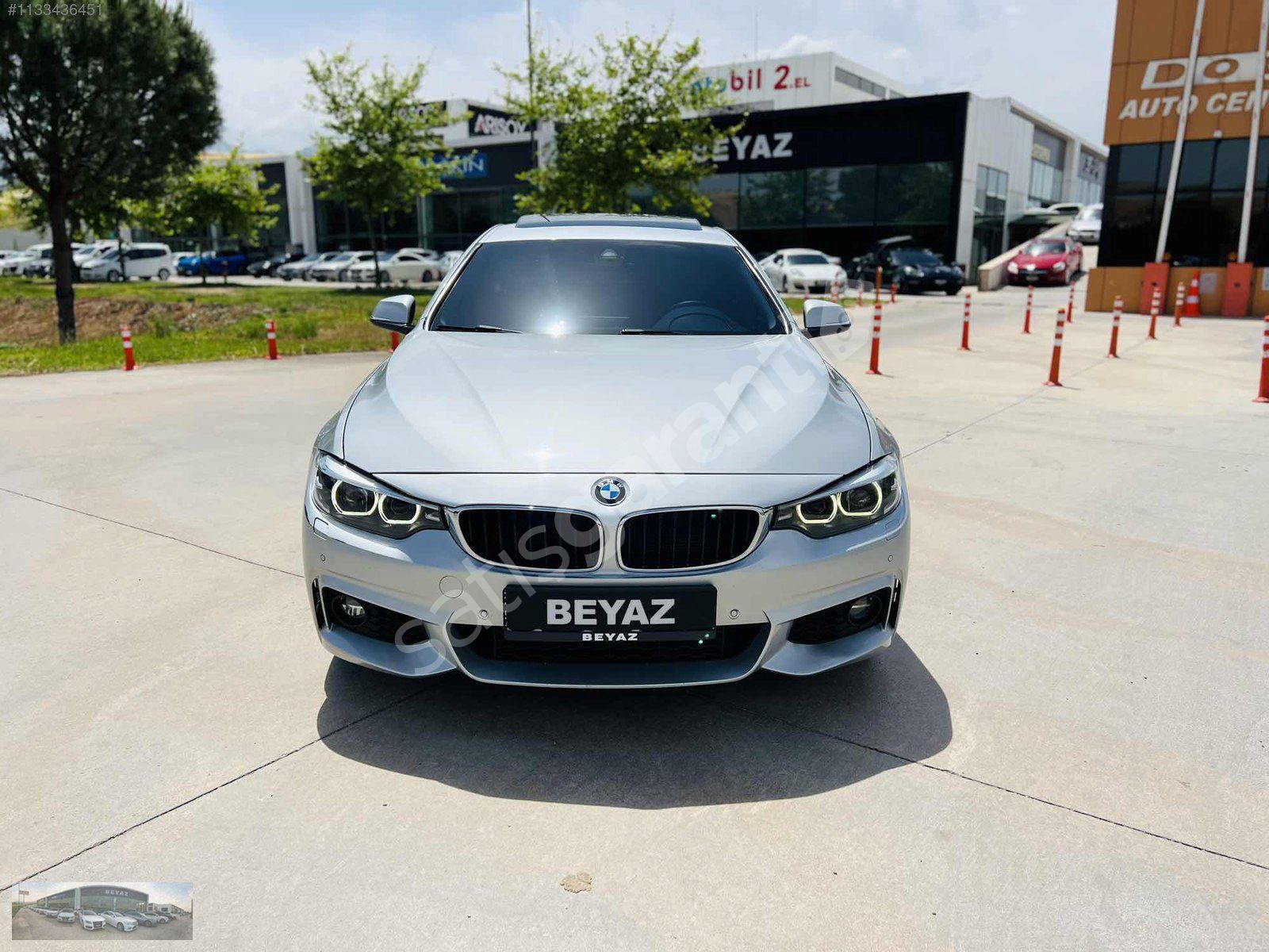 BEYAZ.2017 BMW G.COUPE 420d X DRİVE MAKYAJLI 112.000 KM EMSALSİZ