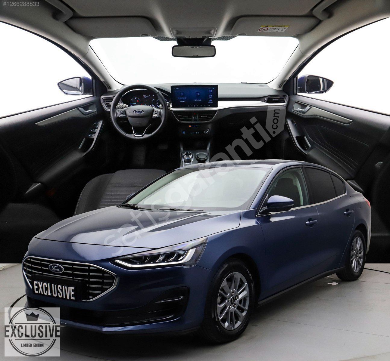 FORD FOCUS 1.5 ECOBLUE TİTANİUM STİL HATASIZ BOYASIZ TRAMERSİZ