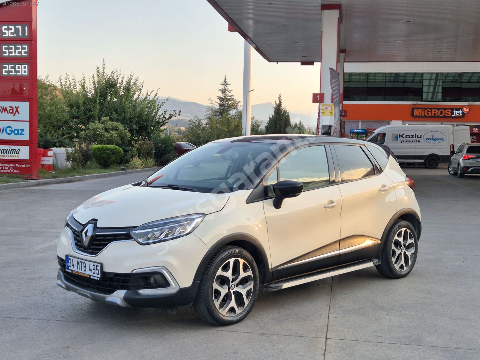 HATASIZ BOYASIZ 2017 RENAULT CAPTUR1.5DCİ OTOMATİK VİTES 93000KM