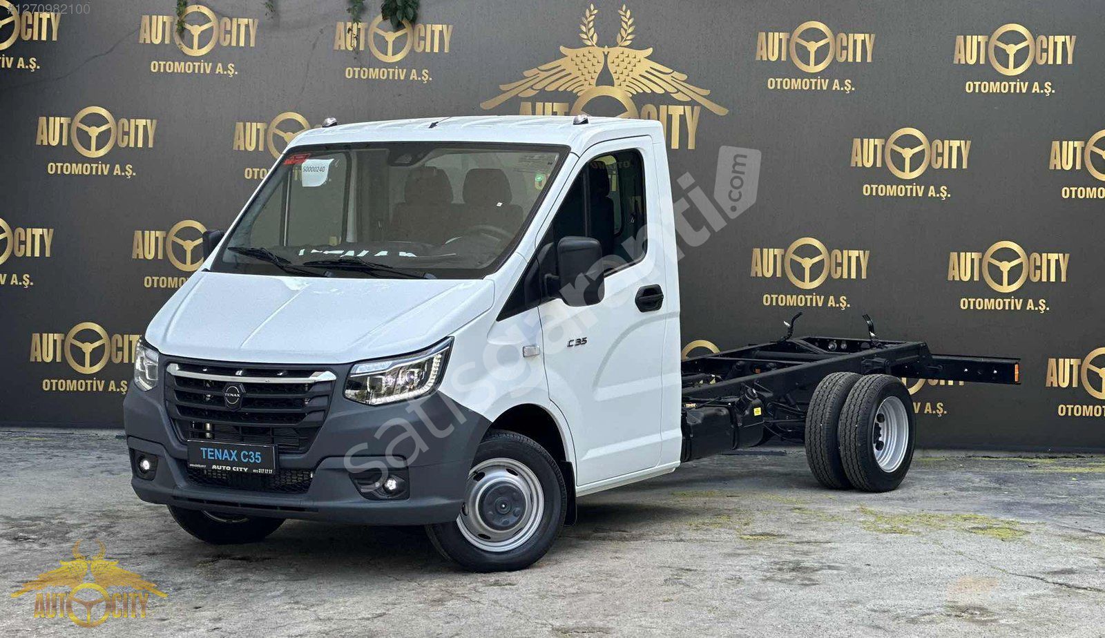 TAMAMINA KREDİ İMKANI İLE %0 FAİZ TENAX C35 TEK KABİN UZUN ŞASİ