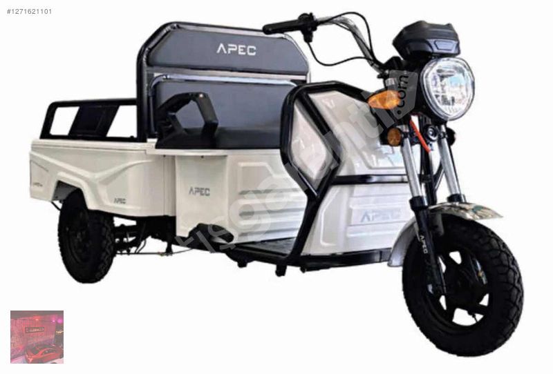 HALİT BYKARDEŞLERDEN SIFIR 3 TEKERLİ KASALI ELEKTRİKLİ MOPED