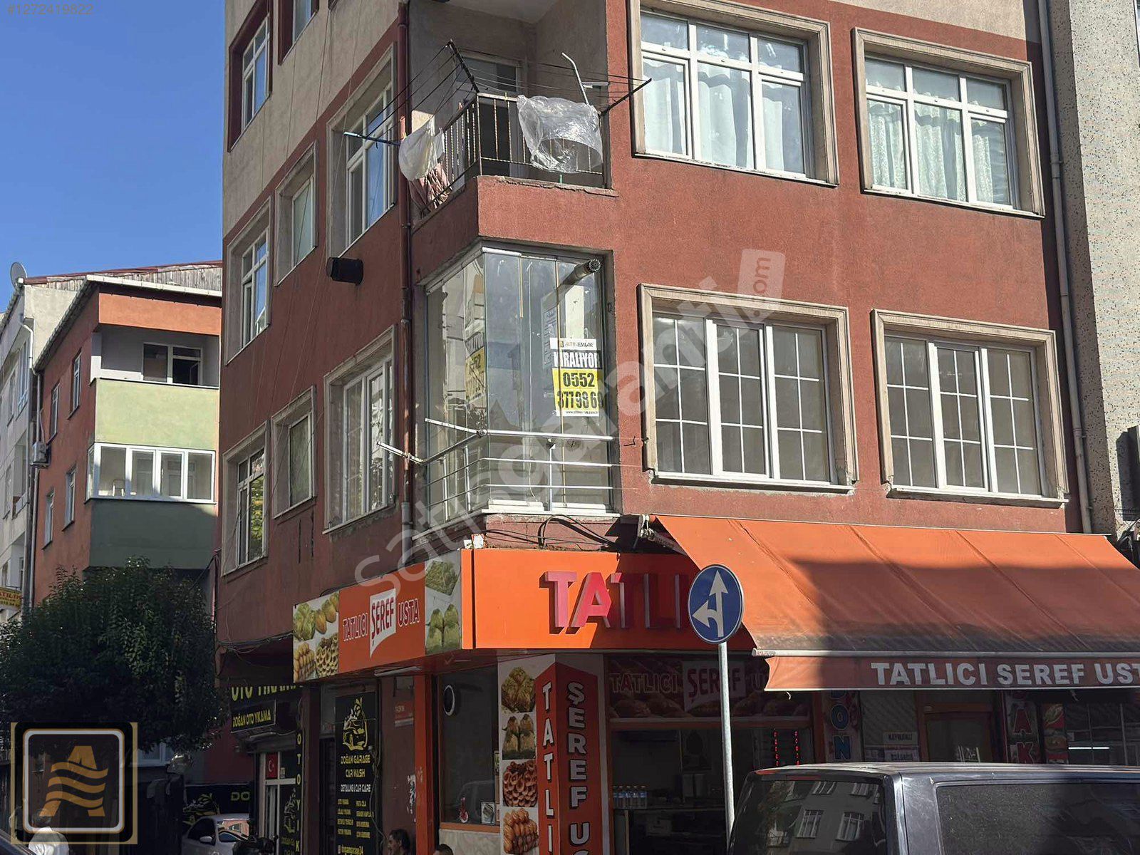 Yenibosnaa'nın en işlek Caddesi'nde 2 + 1 kiralık