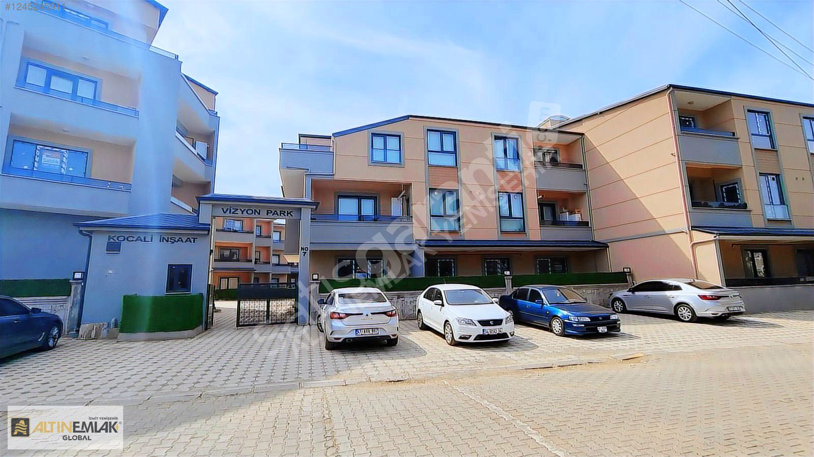 ALTIN EMLAK'tan VİZYON PARK SİTESİNDE 1+1 BAHÇELİ GENİŞ DAİRE