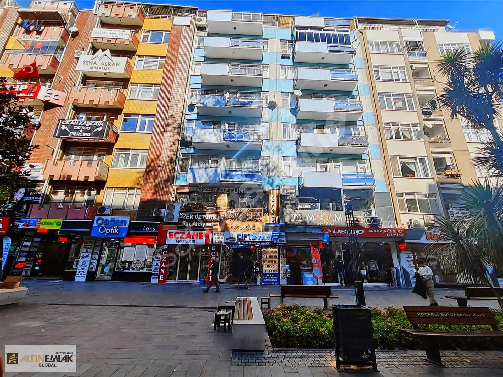 ALTIN EMLAK'tan İZMİT YÜRÜYÜŞ YOLUNDA SATILIK 3+1 DAİRE