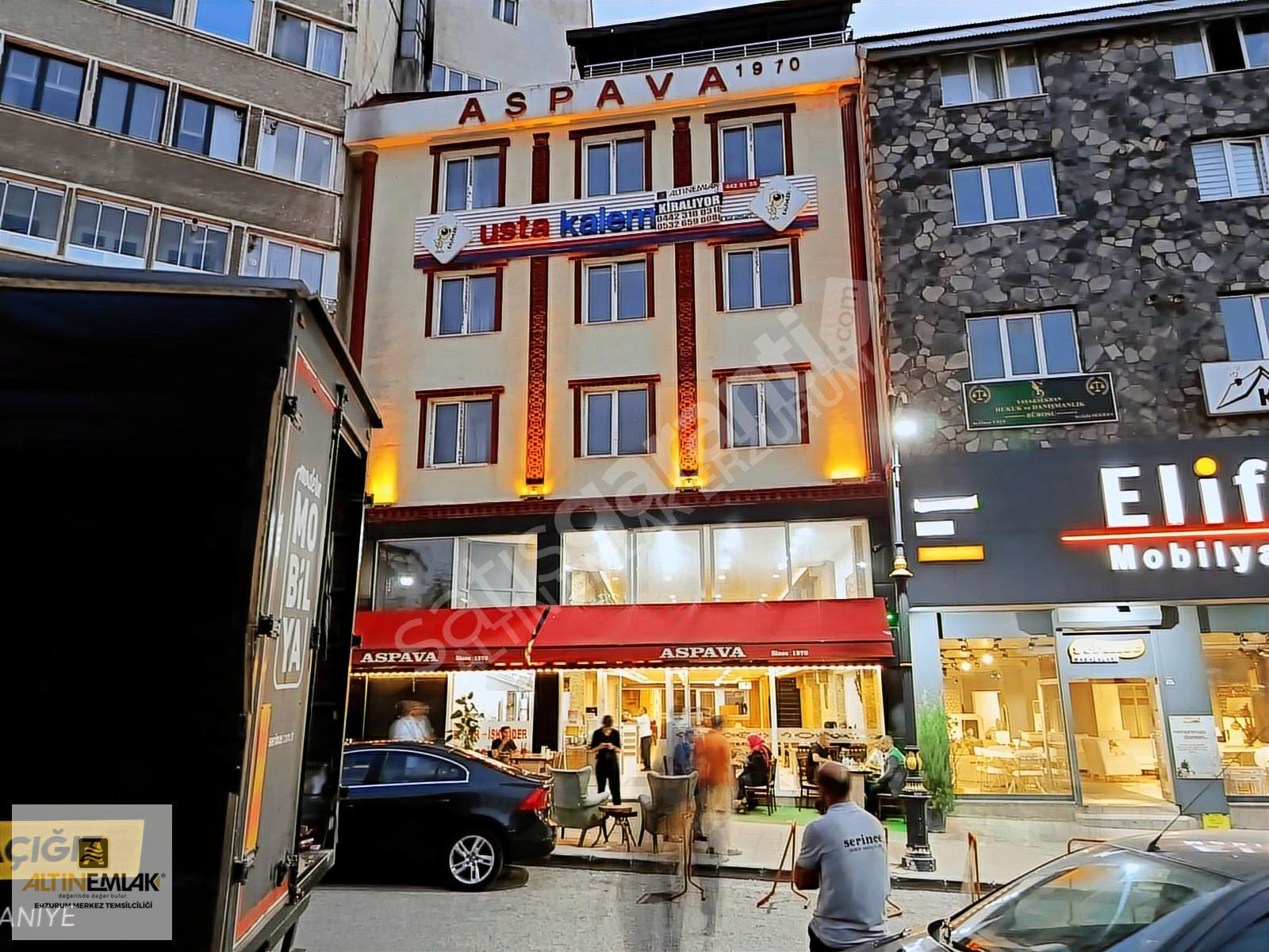 ALTIN EMLAK'TAN CUMHURİYET CADDE'SİNDE KOMPLE SATILIK İŞ YERİ
