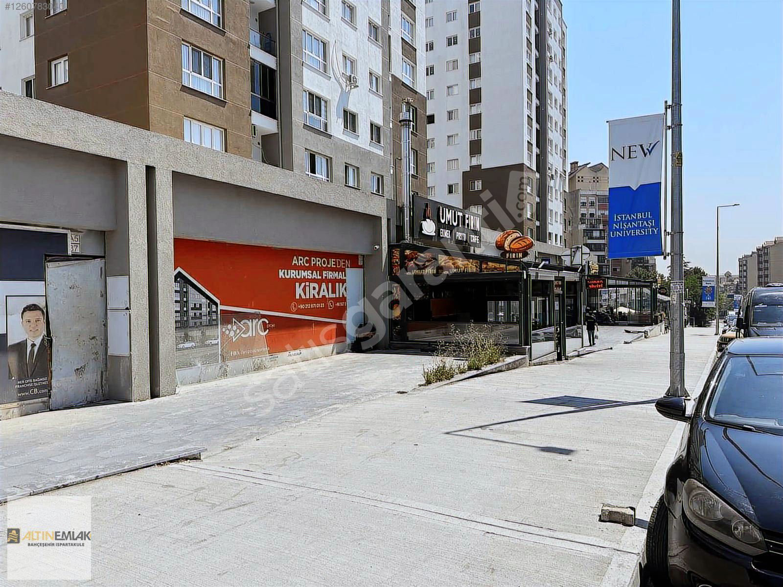 Yuvam Bahçeşehir Cadde cepheli Düzgün Kiracılı SATILIK Dükkan