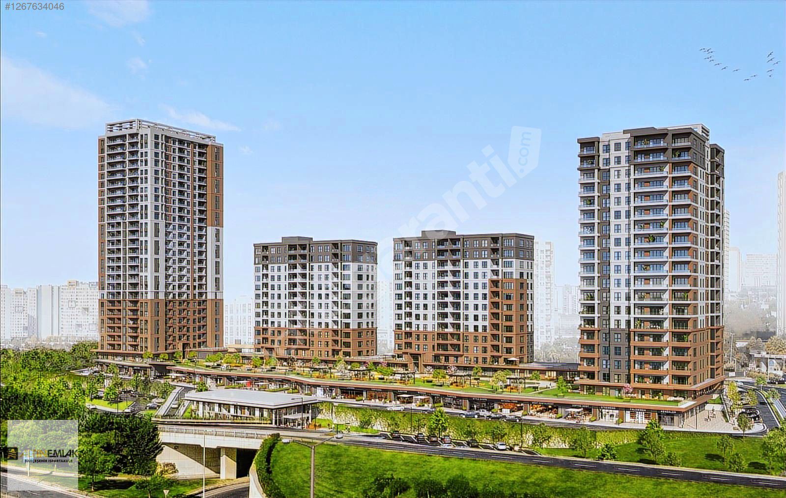 Ispartakule Ege Yapı *Modern Yaka* Satılık 3+1
