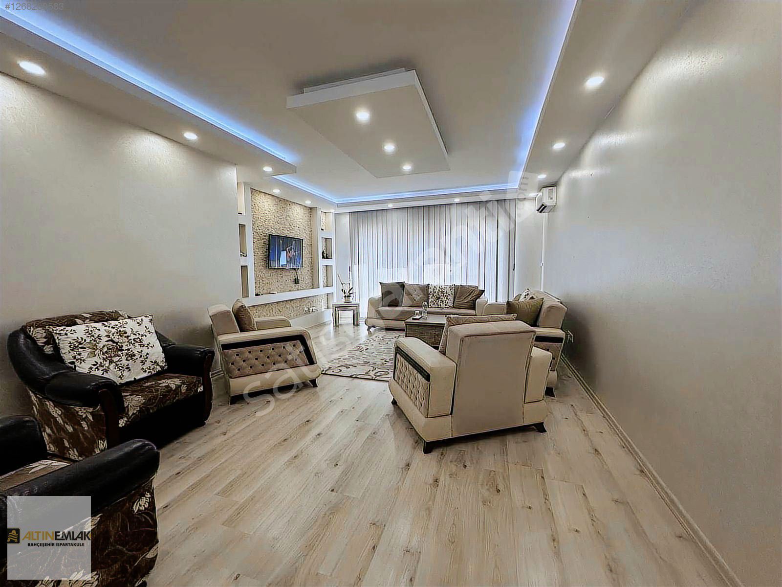 ISPARTAKULE PATARA SİTESİ FUL YAPILI SATILIK 3+1