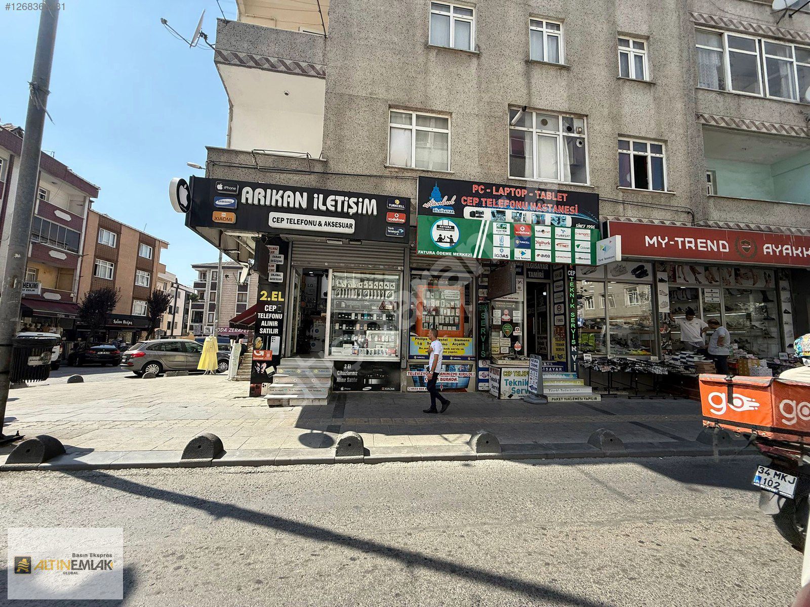 Güneşli Üsküb Cadde Üstünde Tabela Değeri Yüksek Satılık Dükkan