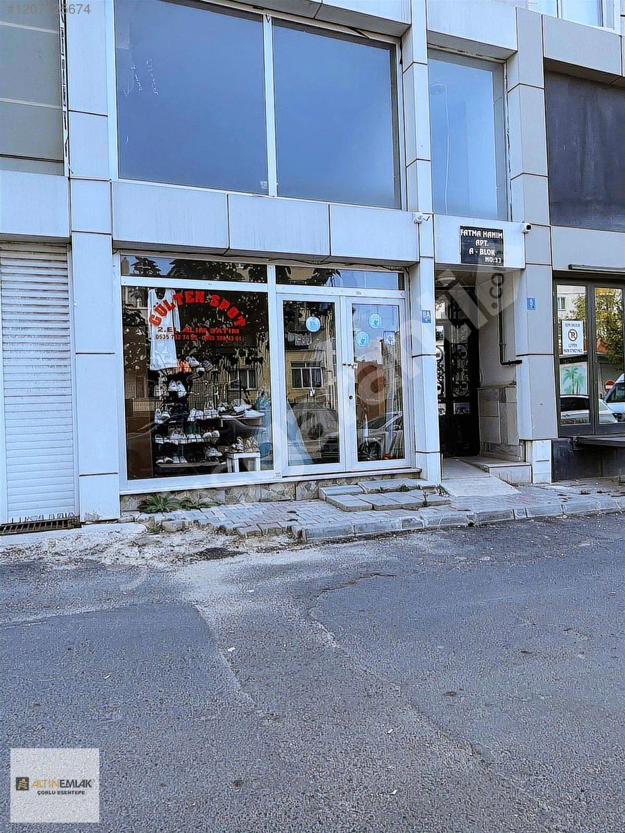 ÇORLU REŞADİYE MAHALLESİ BULVARA YAKIN SATILIK DÜKKAN 77 m²