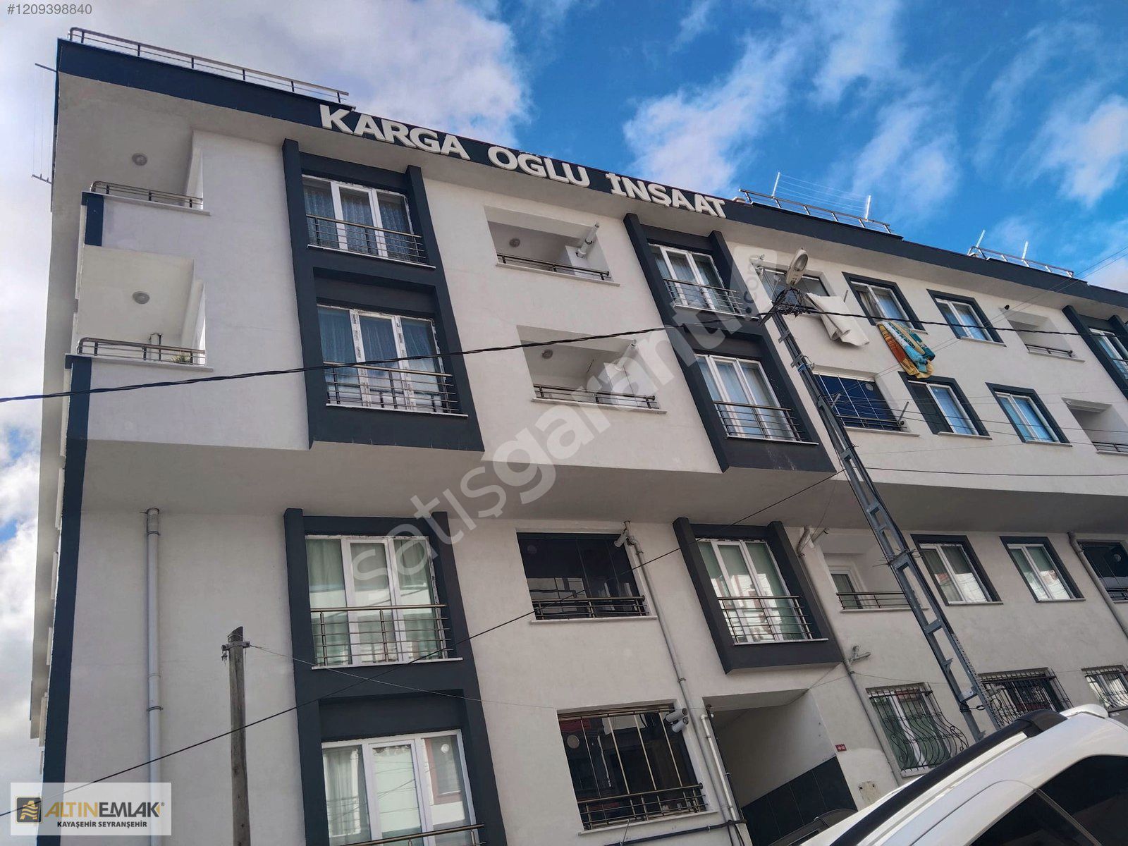 BAYRAMTEPEDE YENİ BİNADA SATILIK 3+1 DAİRE