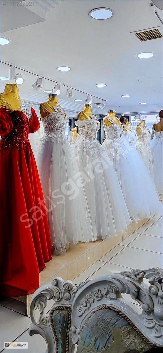 ALTIN EMLAK - PENDİK MERKEZ'DE DEVREN KİRALIK GELİNLİK MODA EVİ