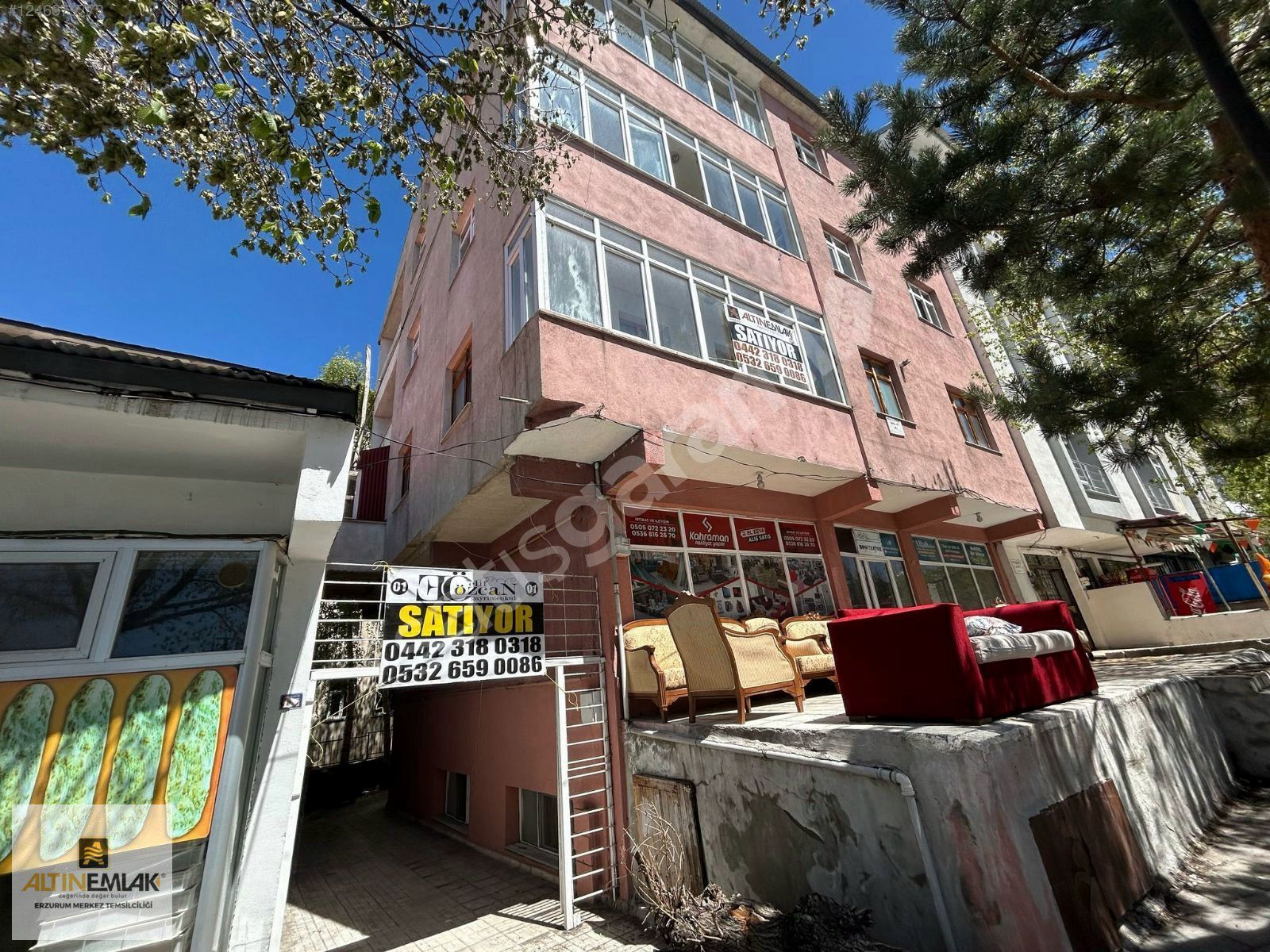 ALTIN EMLAK'TAN YUNUSEMRE'DE SATILIK KOMPLE BİNA VE DÜKKANLAR