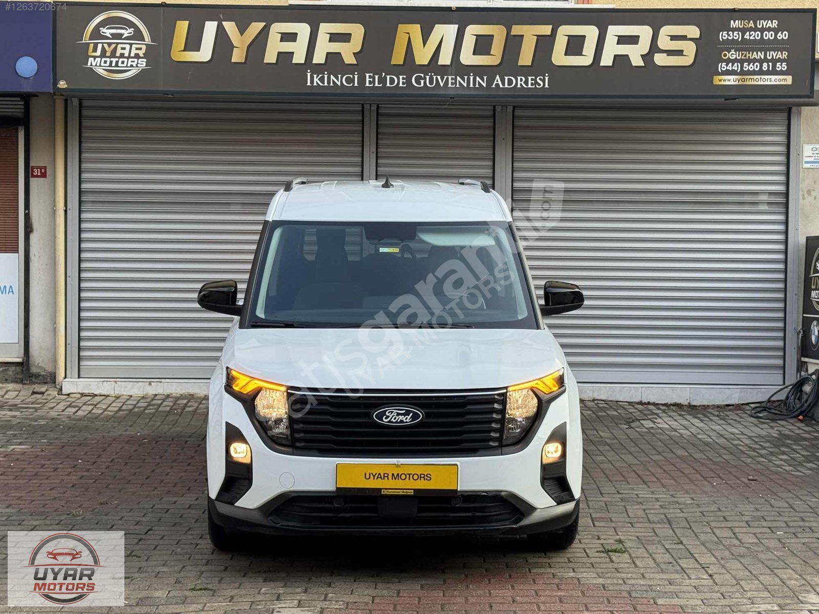 2024 MODEL FORD COURİER 1.5 ECOBLUE TİTANİUM FULL GÜVENLİK PAKET