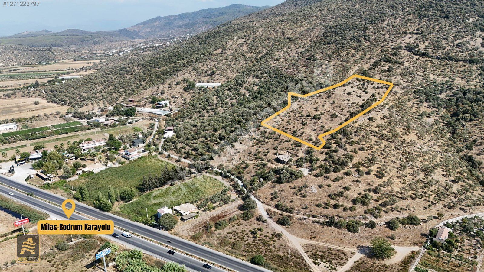 Milas-Bodrum Karayolu Üzerinde 8.043 m² Yatırımlık Fırsat !