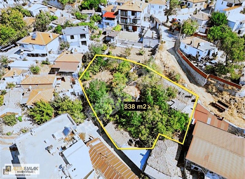 ALTIN EMLAKTAN BAĞYÜZÜNDE SATILIK 838M2 İMARLI ARSA VE TAŞ EVLER