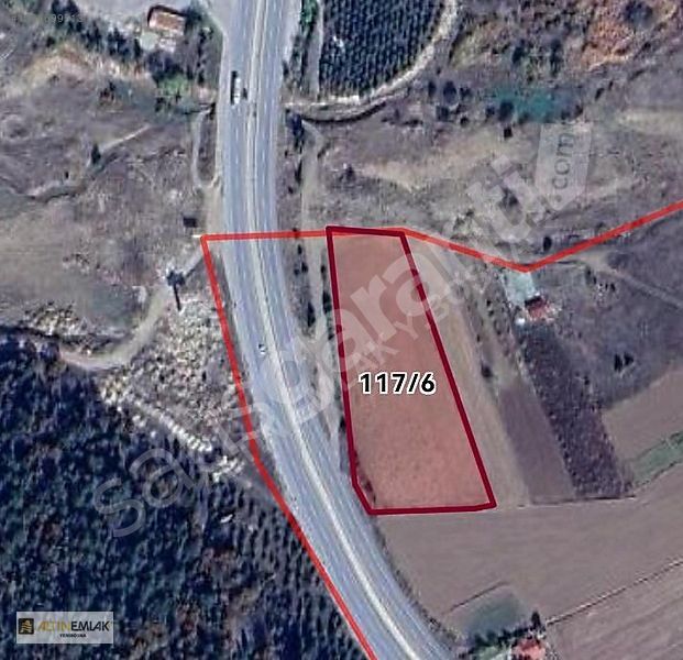 Kütahya Merkez Akpınar Mah Karaçayır Mevki 6.950m2 Satılık Tarla
