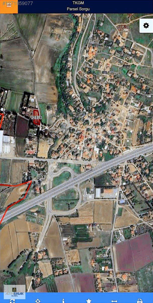 ÇATALCA OKLALI'DA YOLA CEPHE TEK TAPU 1600 m² SATILIK ARSA