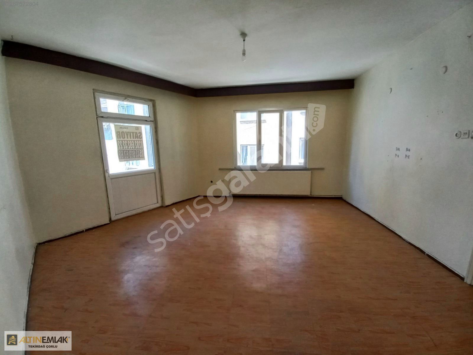 ÇORLU MERKEZİ YERDE- KUPON ARA KAT FULL GÜNEŞ GÖREN 2+1 DAİRE