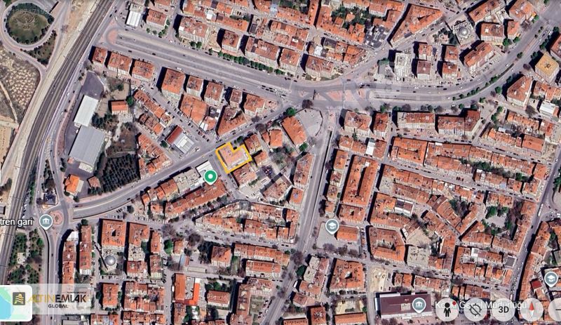 Konya Merkez'de Kupon Konumda Satılık Arsa+Bina