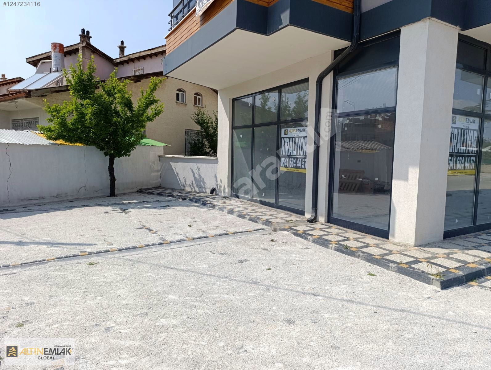 Meram N. Erbakan Cad. Üzerinde 120+140 m2 Kiralık Ticari Dükkan