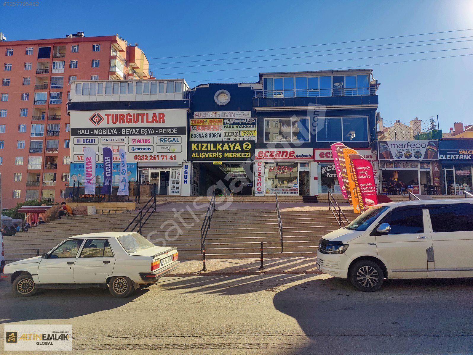 Mesaj Caddesi Kızılkaya2 İş Merkezinde Kiralık 40+145m2 İş Yeri