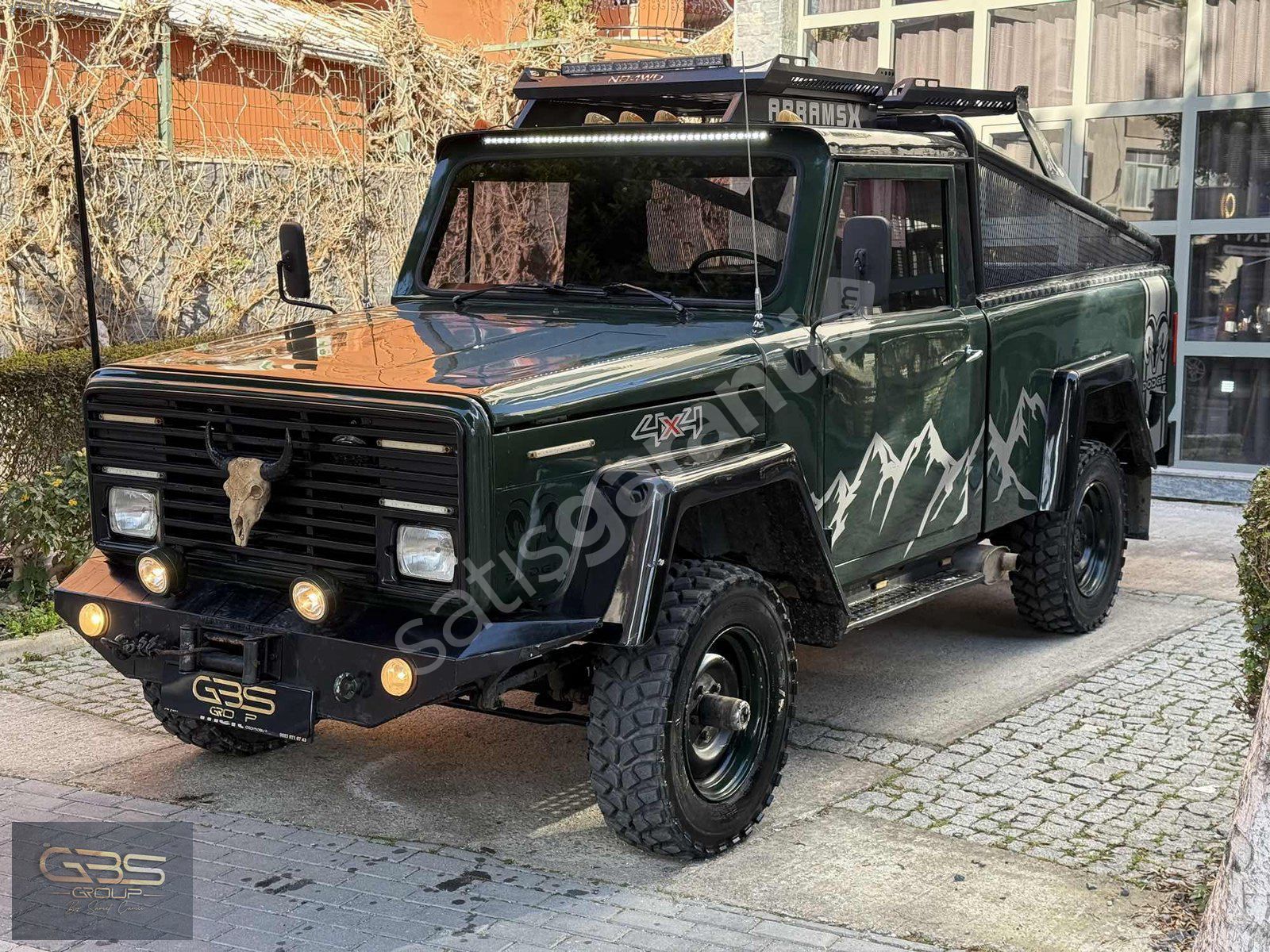 GBS GROUP'dan 1977 MODEL 4X4 AKTİF KLASİK DODGE S100