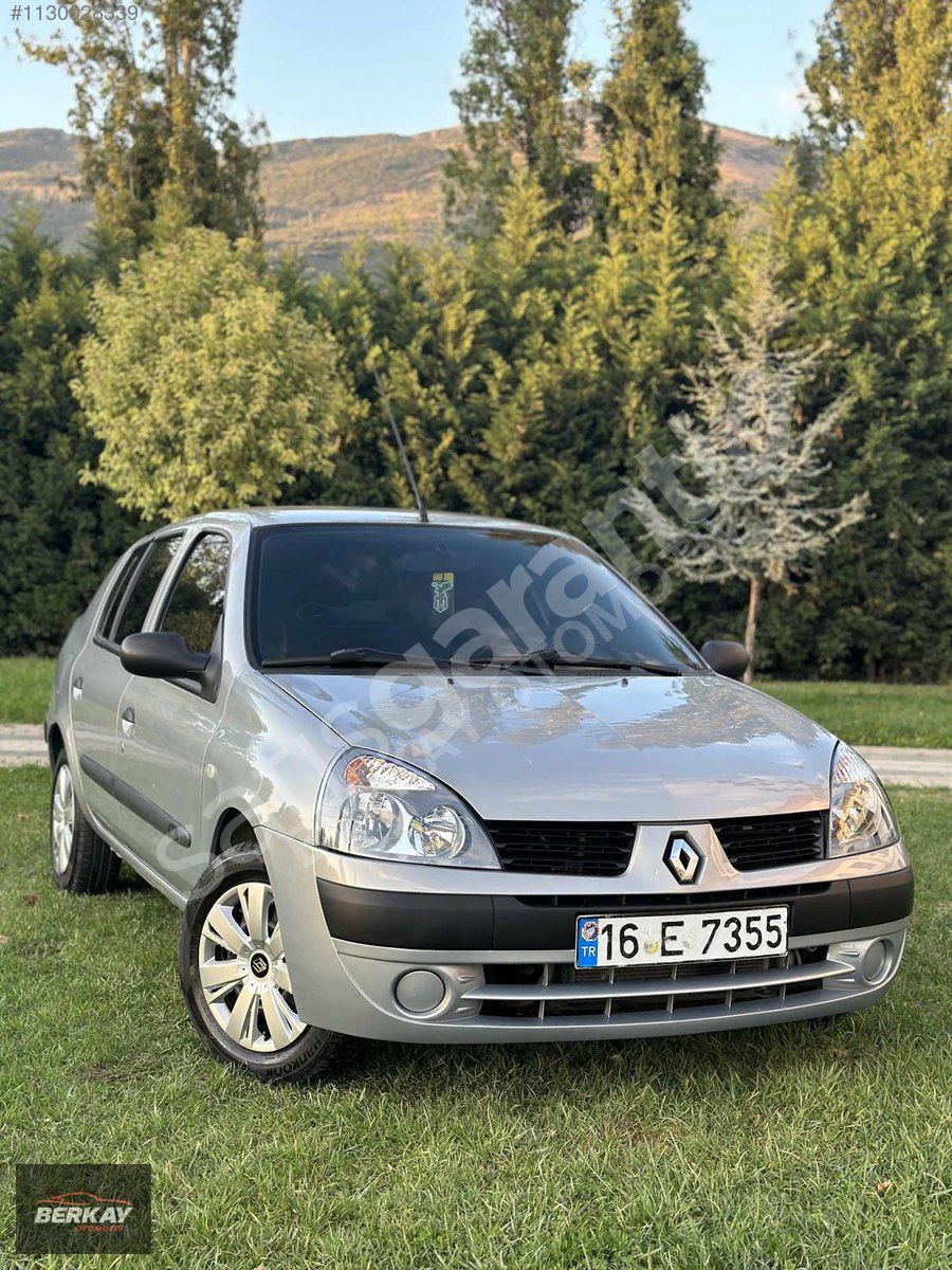BERKAY OTOMOTİV RENAULT CLİO 1.4 ALİZE EMSALSİZ TEMİZLİKTE