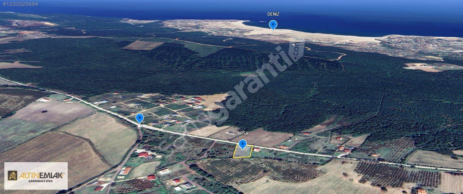 KOCAELİ KANDIRA BABALIDA DENİZE YAKIN SATILIK TARLA!
