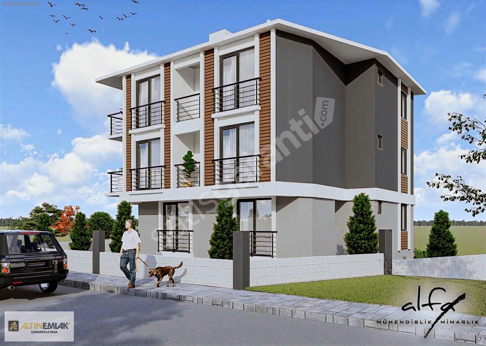 ALTIN EMLAK BİGA TEMSİLCİLİĞİNDEN SATILIK 1+1 DAİRE