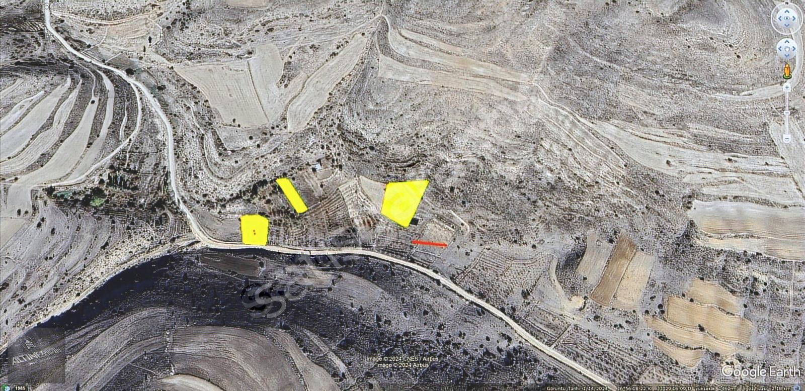 MERSİN MUT GÜME 1,418 M2 KÖYİÇİ ELEKTİRİK SU MEVCUT ACİL SATLIK.