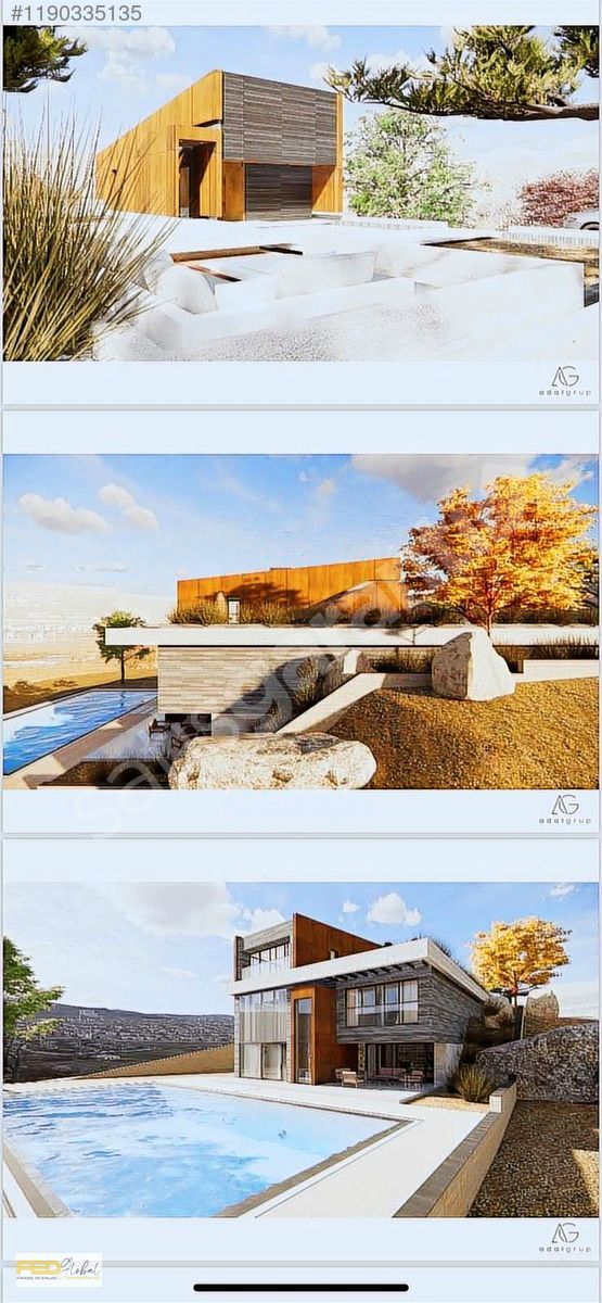Fed Global- Becen'de Projeli Kayseri Manzaralı Villa Parseli