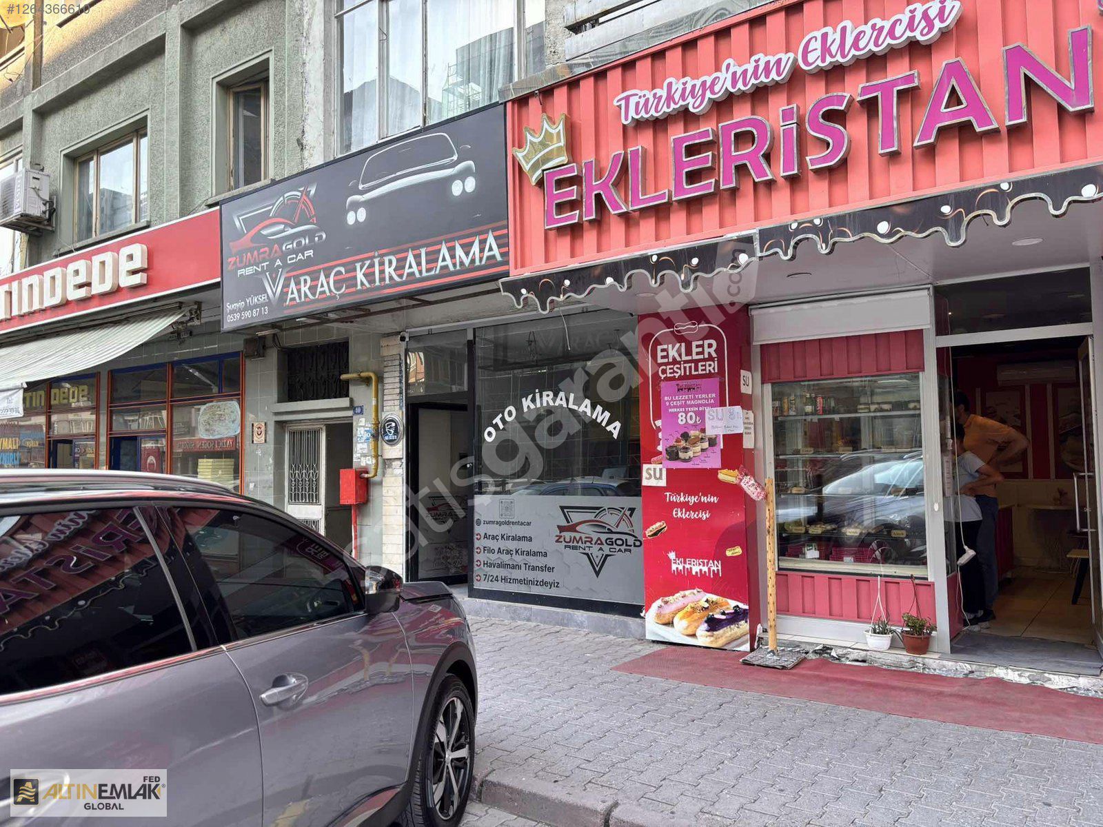 ALTIN EMLAK FED GLOBAL'DEN İSTASYON CADDESİNDE KİRALIK DÜKKAN