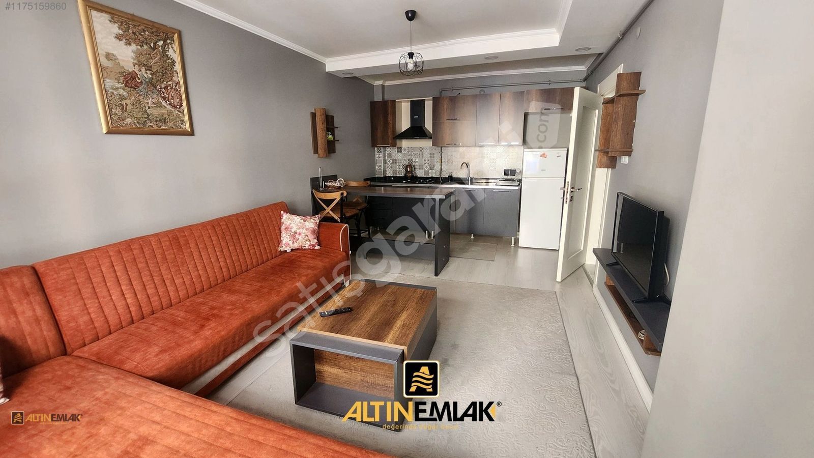 ALTIN EMLAK'TAN ÇARŞI MERKEZDE KİRALIK EŞYALI 1+1 LÜX DAİRELER