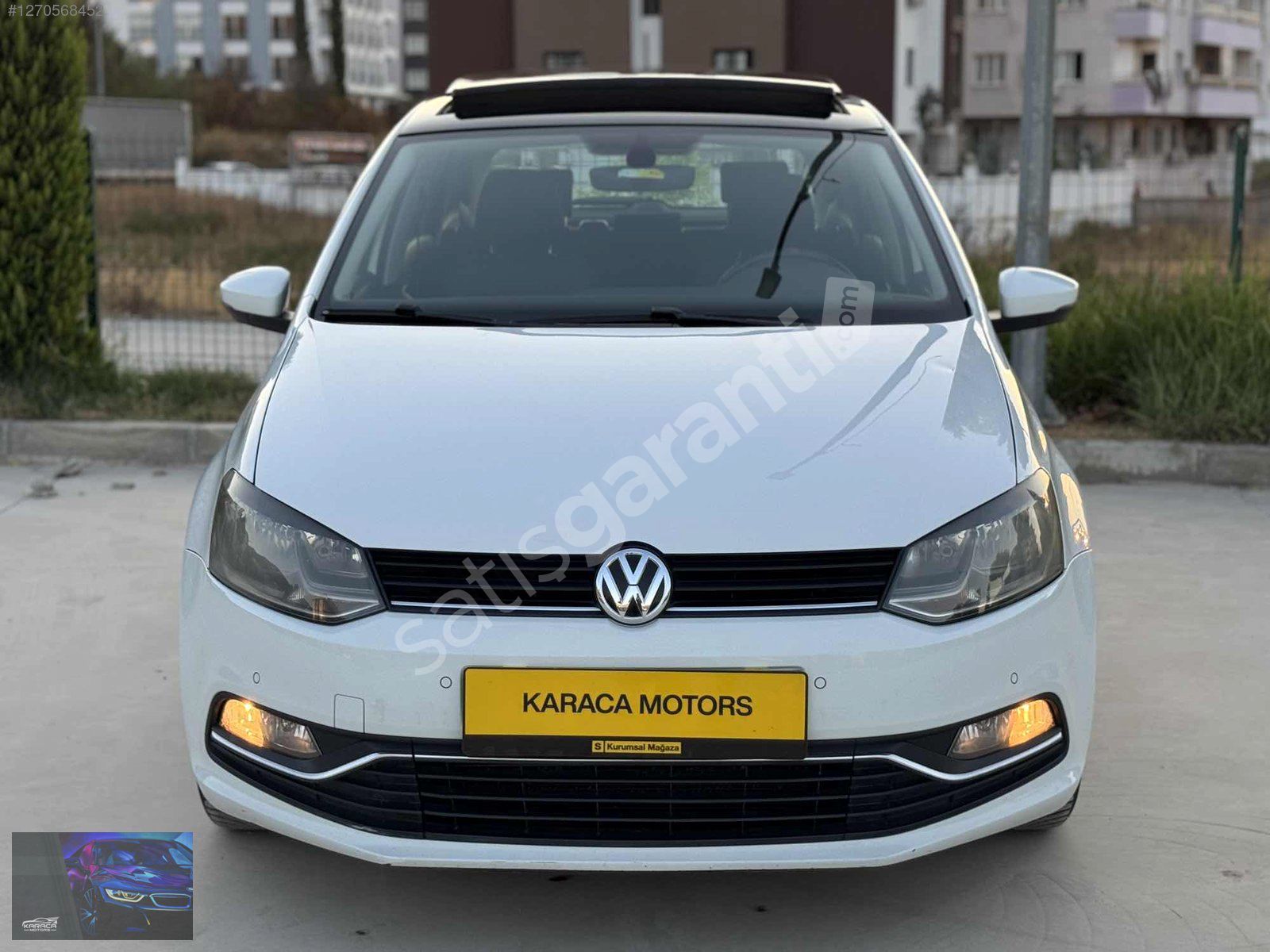 BOYASIZ 2015 WV POLO 1.2 TSI ..CAM TAVAN ..OTOMATİK...PARK PİLOT