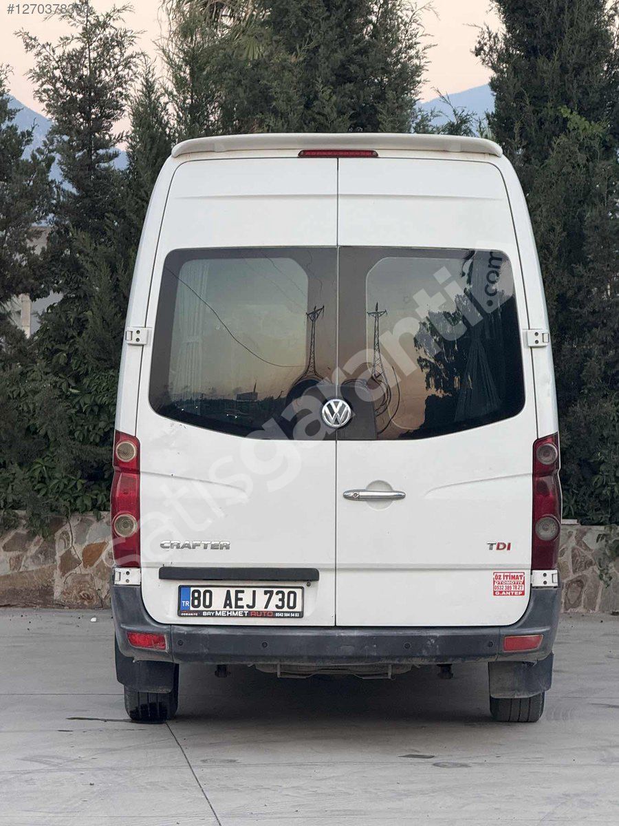 EMSALSiZ TEMİZLİKTE+KLİMALI 16+1 CRAFTER+ORJİNAL KM