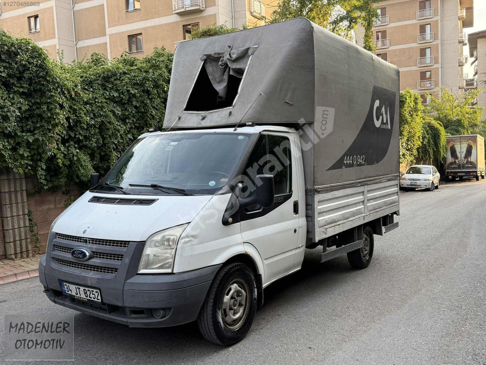 2013 MODEL FORD TRANSİT 350 M TENTELİ FATURALI KLİMALI