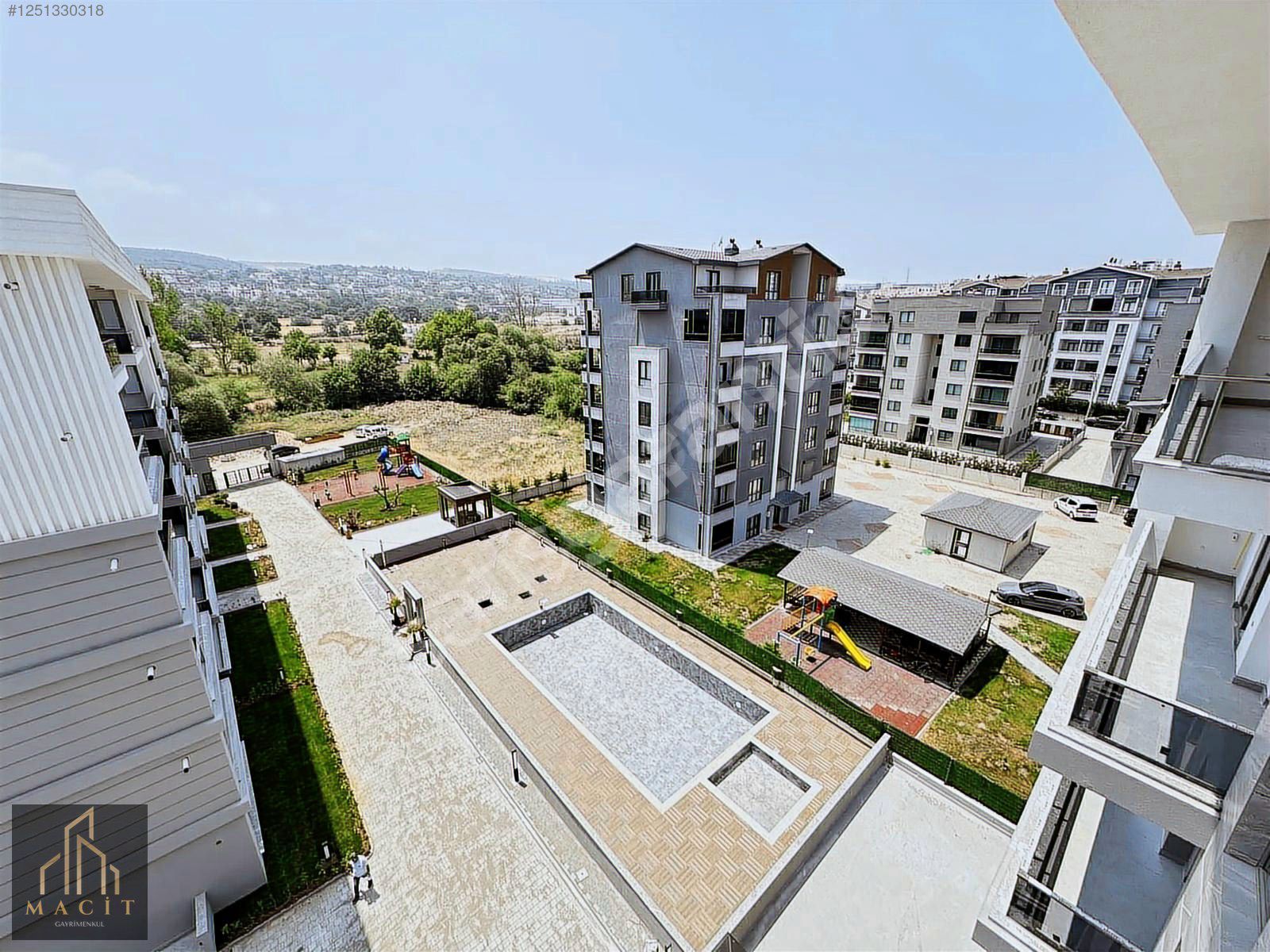 MACİT'DEN KAYAPA BULVARDA SIFIR HAVUZLU SİTEDE 2+1 MANZARALI