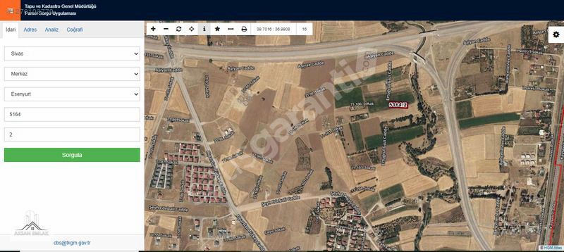 AKSAN EMLAK'TAN ESENYURT'ta 1893 M2 SATILIK ÜÇ VİLLALIK ARSA!