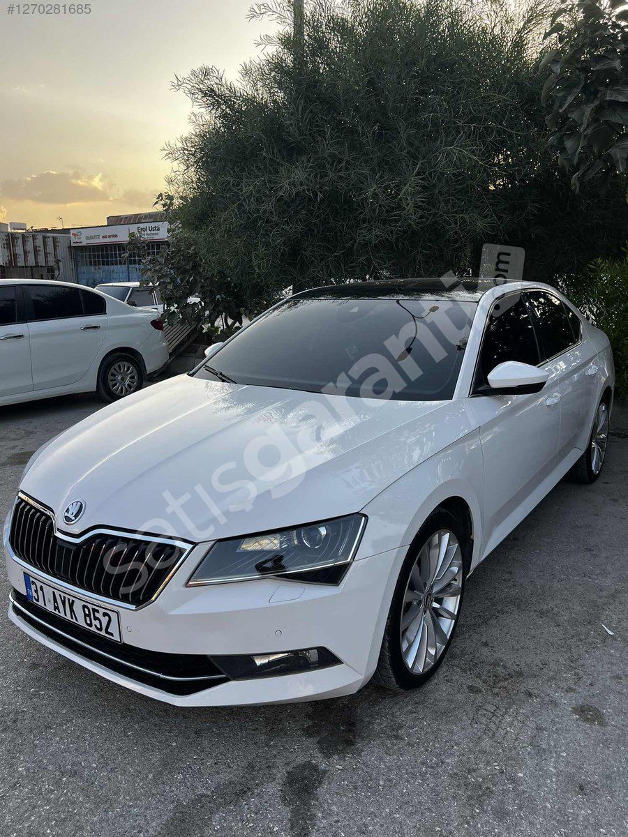2016 MODEL+1.6 TDI+PRESTIGE+SKODA SÜPER B+CAM TAVAN+OTOMATIK+