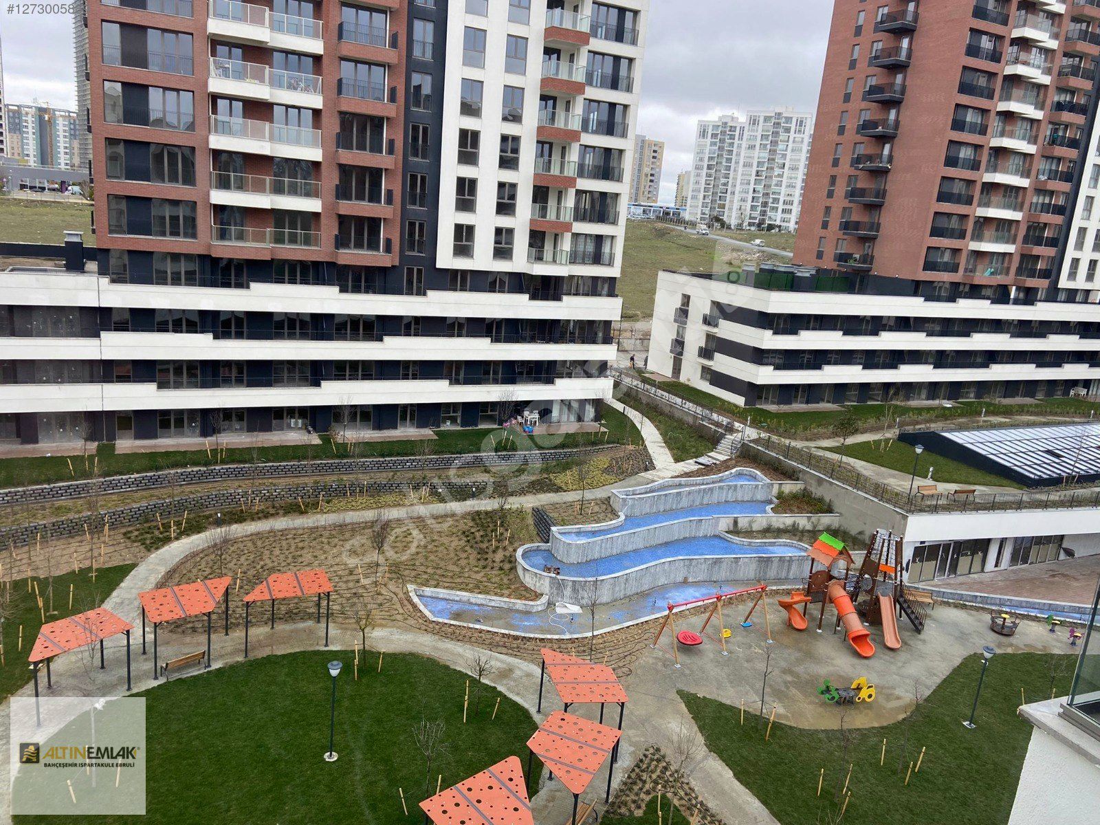 ALTIN EMLAK SUR YAPI BAHÇEYAKA 1+1 68m2, SIFIR BOŞ SATILIK DAİRE