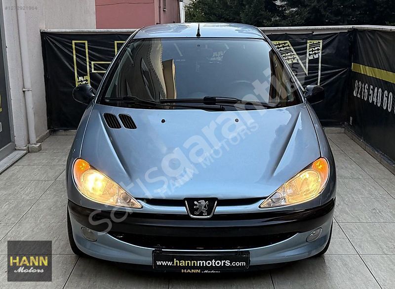 HANN Motors 2006 PEUGEOT 206 1.4HDİ 70 PS*K.K TAKSİTLE*